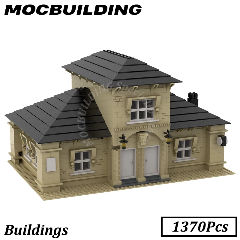 Train Station Modular Street View Railway Accessories MOC Buildings Bricks Construction Toys Gifts Christmas Present
Train Station Modular Street View Railway Accessories MOC Buildings Bricks Construction Toys Gifts Christmas Present