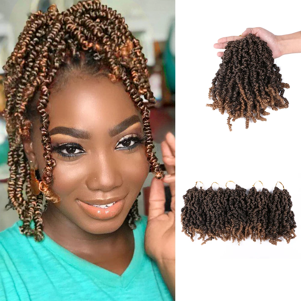 Волосы Passion Twist, 10-дюймовые волосы Passion Twist, вязанные крючком для женщин, предварительно закрученные крючком волосы с вьющимися концами
Волосы Passion Twist, 10-дюймовые волосы Passion Twist, вязанные крючком для женщин, предварительно закрученные крючком волосы с вьющимися концами