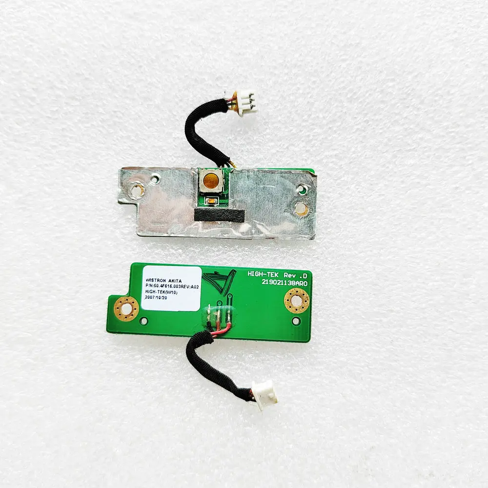 For HP Pavilion DV2000 DV2500 DV2700 50.4F616.003 Power Button Board with Cable switch 219021138AR0
For HP Pavilion DV2000 DV2500 DV2700 50.4F616.003 Power Button Board with Cable switch 219021138AR0