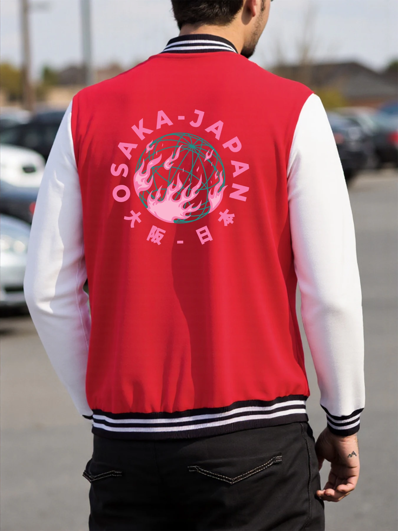 Osaka-Japan City Pink Print Men Baseball Jersey Fashion Fleece Jackets Autumn Y2K Loose Long Sleeve Sport Unisex Streetwear 
Osaka-Japan City Pink Print Men Baseball Jersey Fashion Fleece Jackets Autumn Y2K Loose Long Sleeve Sport Unisex Streetwear
