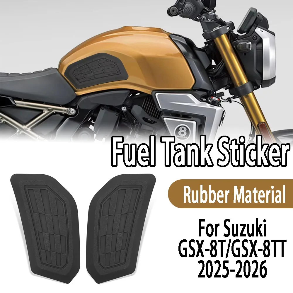 For Suzuki GSX-8T GSX-8TT 2025-2026 Motorcycle Fuel Tank Anti-skid And Scratch Resistant Knee Pad Decorative Sticker Component
For Suzuki GSX-8T GSX-8TT 2025-2026 Motorcycle Fuel Tank Anti-skid And Scratch Resistant Knee Pad Decorative Sticker Component