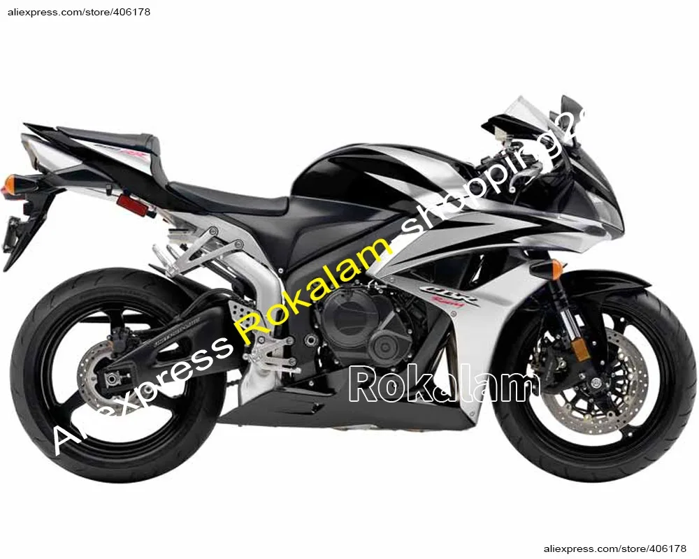 For Honda CBR600RR F5 07 08 CBR 600RR 2007 2008 Silver Black Bodywork Motorcycle Fairing Kit (Injection Molding)
For Honda CBR600RR F5 07 08 CBR 600RR 2007 2008 Silver Black Bodywork Motorcycle Fairing Kit (Injection Molding)
