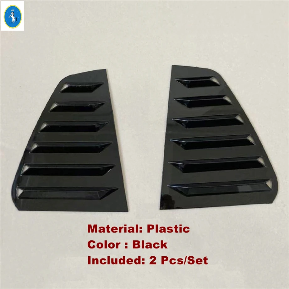 Auto Rear Tail Window Louver Shutter Side Vent Panel Cover Trim For VW Golf 8 MK8 2020 - 2025 Black / Carbon Fiber Accessories
Auto Rear Tail Window Louver Shutter Side Vent Panel Cover Trim For VW Golf 8 MK8 2020 - 2025 Black / Carbon Fiber Accessories