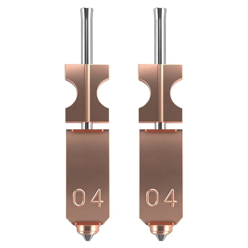 Насадка AD5X AED7-2Pcs, улучшенная версия, 0,4 мм, из нержавеющей стали, для 3D-принтеров
Насадка AD5X AED7-2Pcs, улучшенная версия, 0,4 мм, из нержавеющей стали, для 3D-принтеров