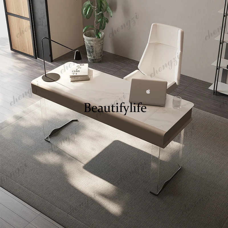TTT Italian High Minimalist Office Desk Study Modern Acrylic Computer Office Desk Suspended Designer Office Furniture
TTT Italian High Minimalist Office Desk Study Modern Acrylic Computer Office Desk Suspended Designer Office Furniture
