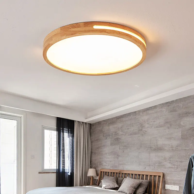 Log LED Ceiling Lamp Bedroom Ceiling Lights Closet Living Room Study Japanese Round Simple Solid Wood Indoor Decor Fixtures
Log LED Ceiling Lamp Bedroom Ceiling Lights Closet Living Room Study Japanese Round Simple Solid Wood Indoor Decor Fixtures