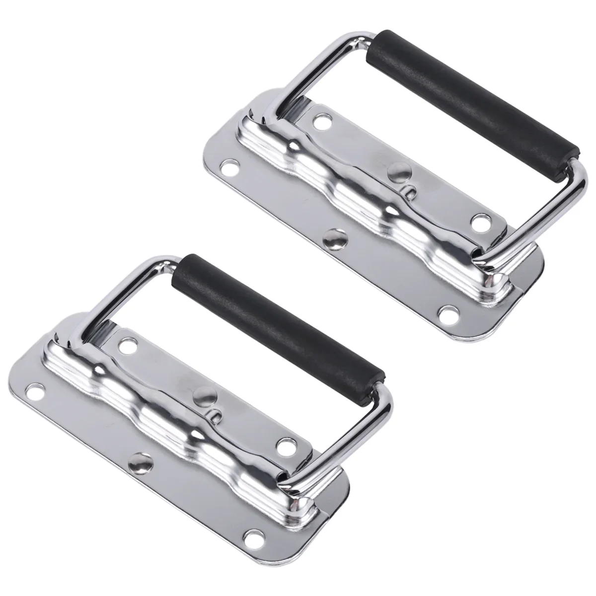 2Pcs 304 Stainless Steel Spring Handle Prop Box Tool Aluminum Box Handle Activity Handle Folding Industrial Handle
2Pcs 304 Stainless Steel Spring Handle Prop Box Tool Aluminum Box Handle Activity Handle Folding Industrial Handle