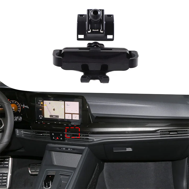 For Volkswagen VW Golf 8 MK8 2020-2024 ABS Black Car Phone Holder GPS Navigation Holder Wireless Charging Interior Accessories
For Volkswagen VW Golf 8 MK8 2020-2024 ABS Black Car Phone Holder GPS Navigation Holder Wireless Charging Interior Accessories