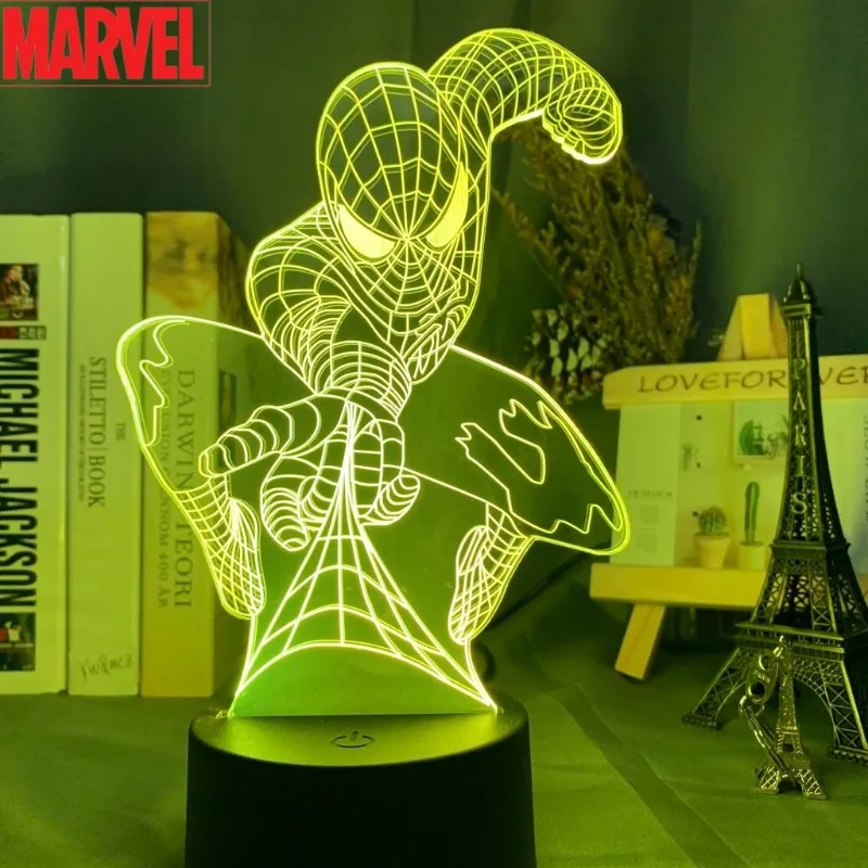 Spiderman figurine anime peripheral decoration bedroom small night light creative personalized sleep night use gift for friends
Spiderman figurine anime peripheral decoration bedroom small night light creative personalized sleep night use gift for friends