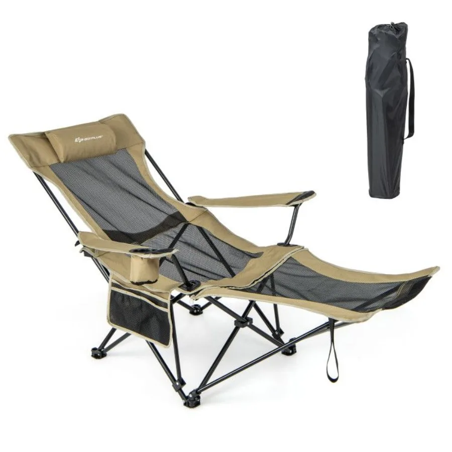 Camping Lounge Chair with Detachable Footrest and Adjustable Backrest for Outdoor Use, Aluminum Frame, Charcoal Gray, Lightweig
Camping Lounge Chair with Detachable Footrest and Adjustable Backrest for Outdoor Use, Aluminum Frame, Charcoal Gray, Lightweig