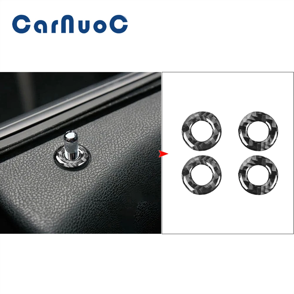 4pcs Door Lock Carbon Fiber Stickers For Dodge Charger 2011 2012 2013 2014 Car Decorative Interior Cover Trim Accessories
4pcs Door Lock Carbon Fiber Stickers For Dodge Charger 2011 2012 2013 2014 Car Decorative Interior Cover Trim Accessories