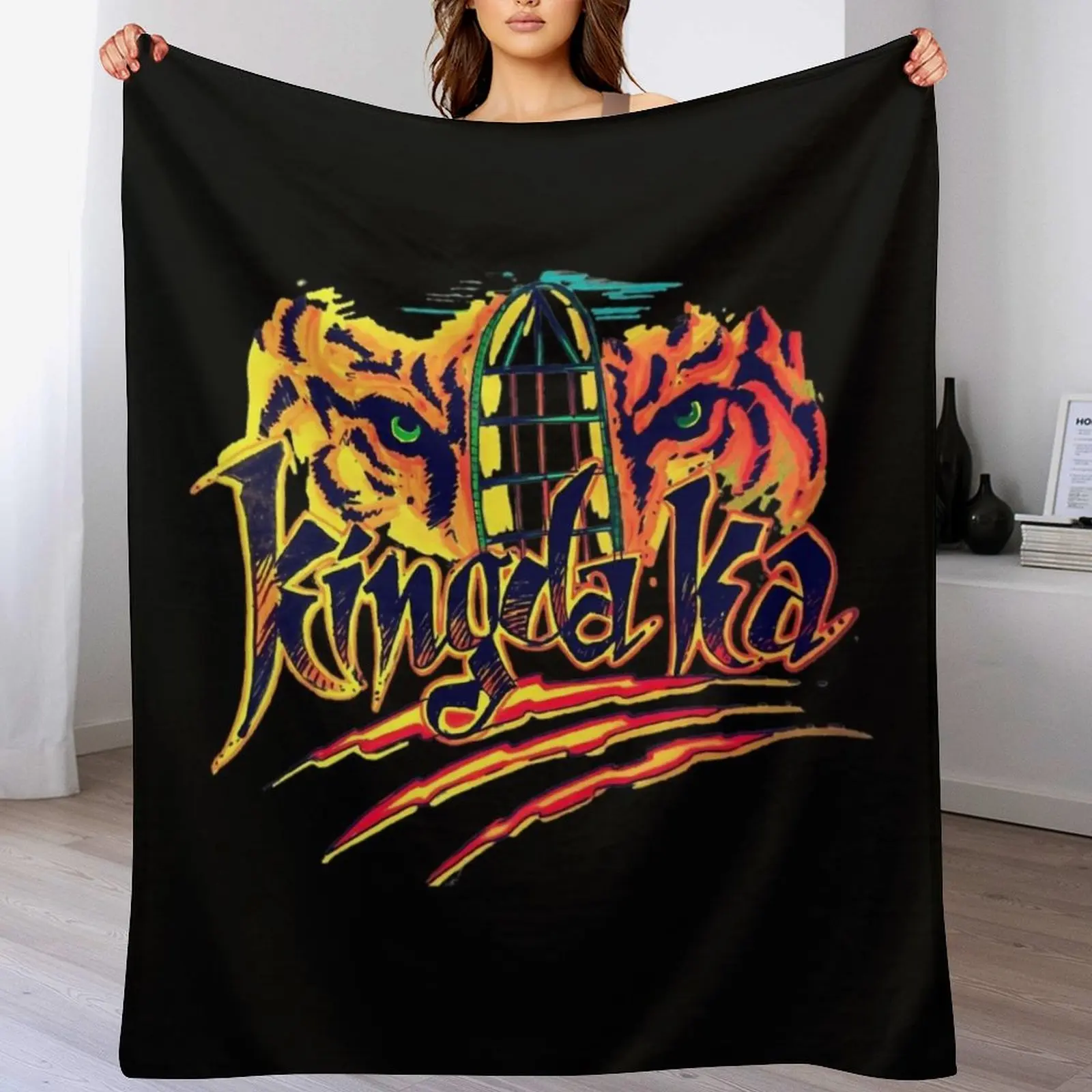 Kingda Ka Design Throw Blanket Soft Breathable Blanket for Night Sleeping
Kingda Ka Design Throw Blanket Soft Breathable Blanket for Night Sleeping