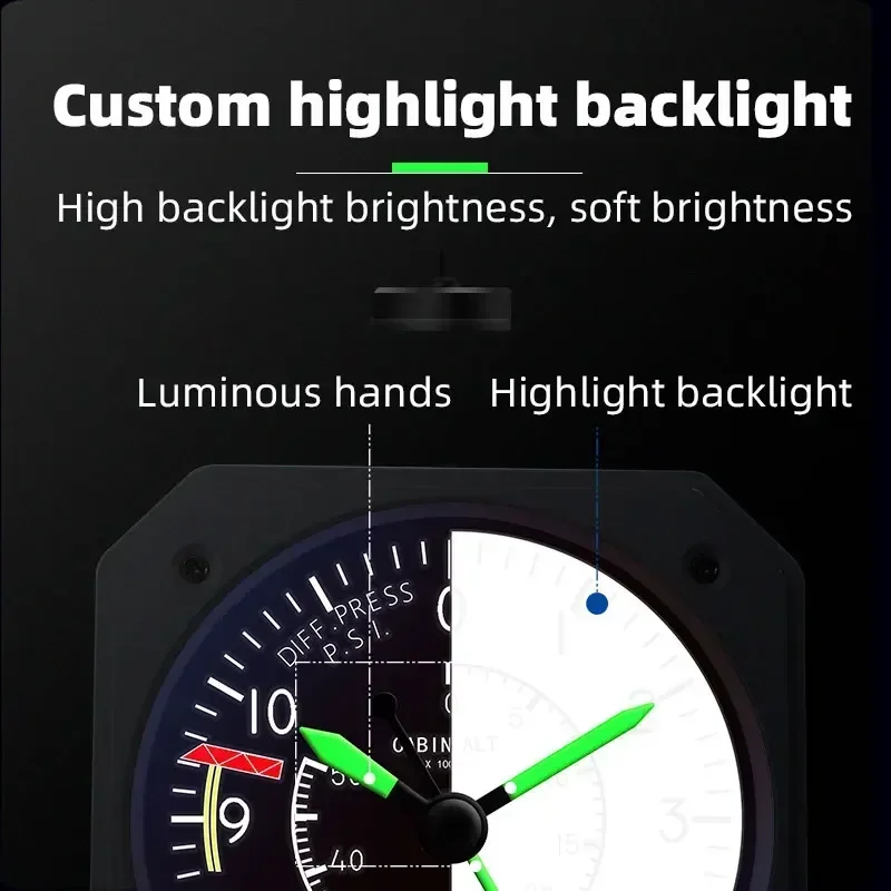 2025 Amazon flight clock Alarm Quartz movement Metal aluminum Clock Bedside flight Clock
2025 Amazon flight clock Alarm Quartz movement Metal aluminum Clock Bedside flight Clock