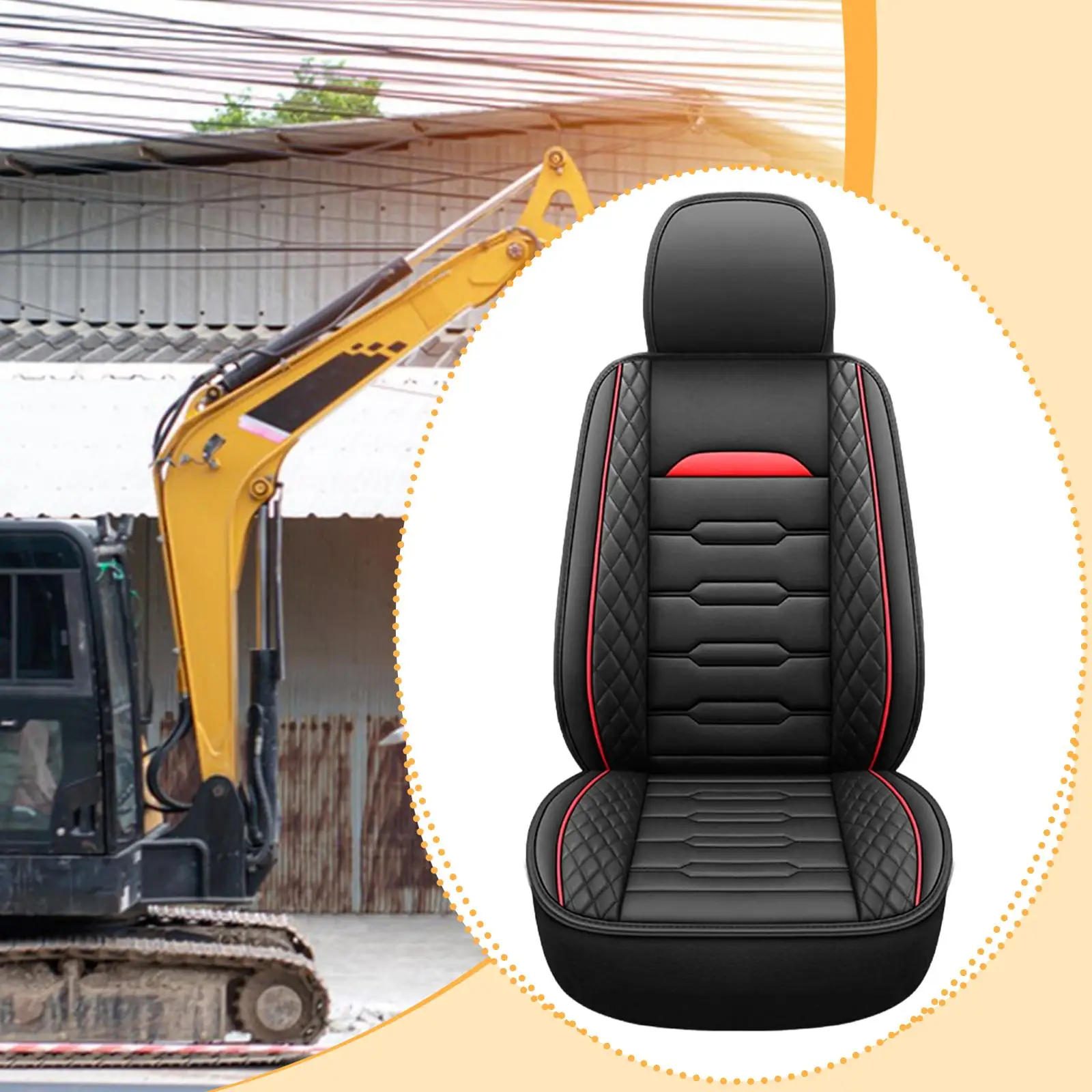 Excavator Seat Cover Easy Installation Easy Maintenance Spare Part
Excavator Seat Cover Easy Installation Easy Maintenance Spare Part