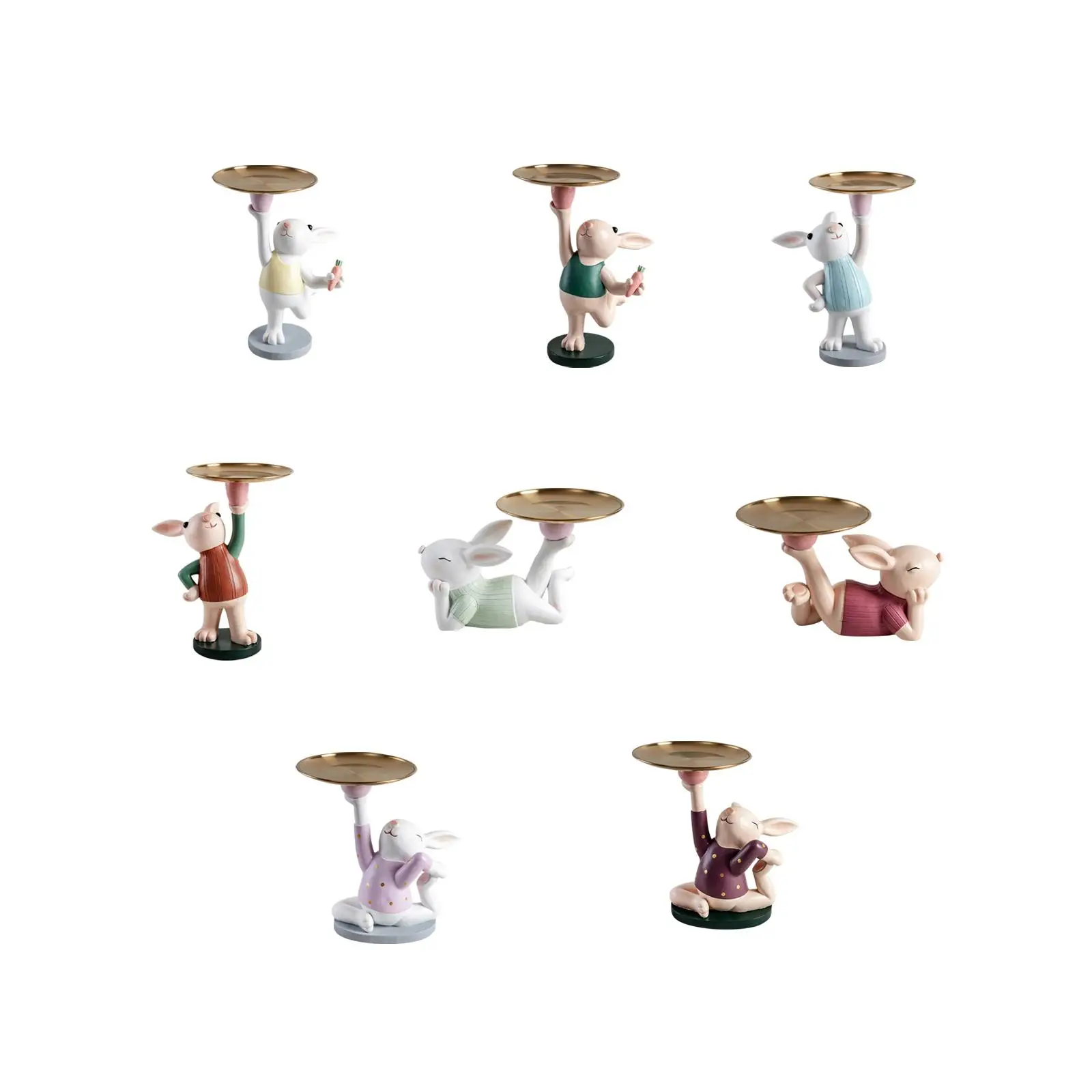 Rabbit Statue Modern Tabletop Organizer Resin Rabbit Sculpture for Dining Table Entrance Bookshelf Living Room Home Decoration
Rabbit Statue Modern Tabletop Organizer Resin Rabbit Sculpture for Dining Table Entrance Bookshelf Living Room Home Decoration