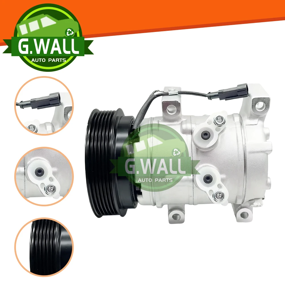 SEBX13 AC Compressor and Clutch For Great Wall Haval H2 9172230422W2Y 8103100XSZ08A 8103100XSZ08C 8103100XSZ08B 4 Grooves
SEBX13 AC Compressor and Clutch For Great Wall Haval H2 9172230422W2Y 8103100XSZ08A 8103100XSZ08C 8103100XSZ08B 4 Grooves