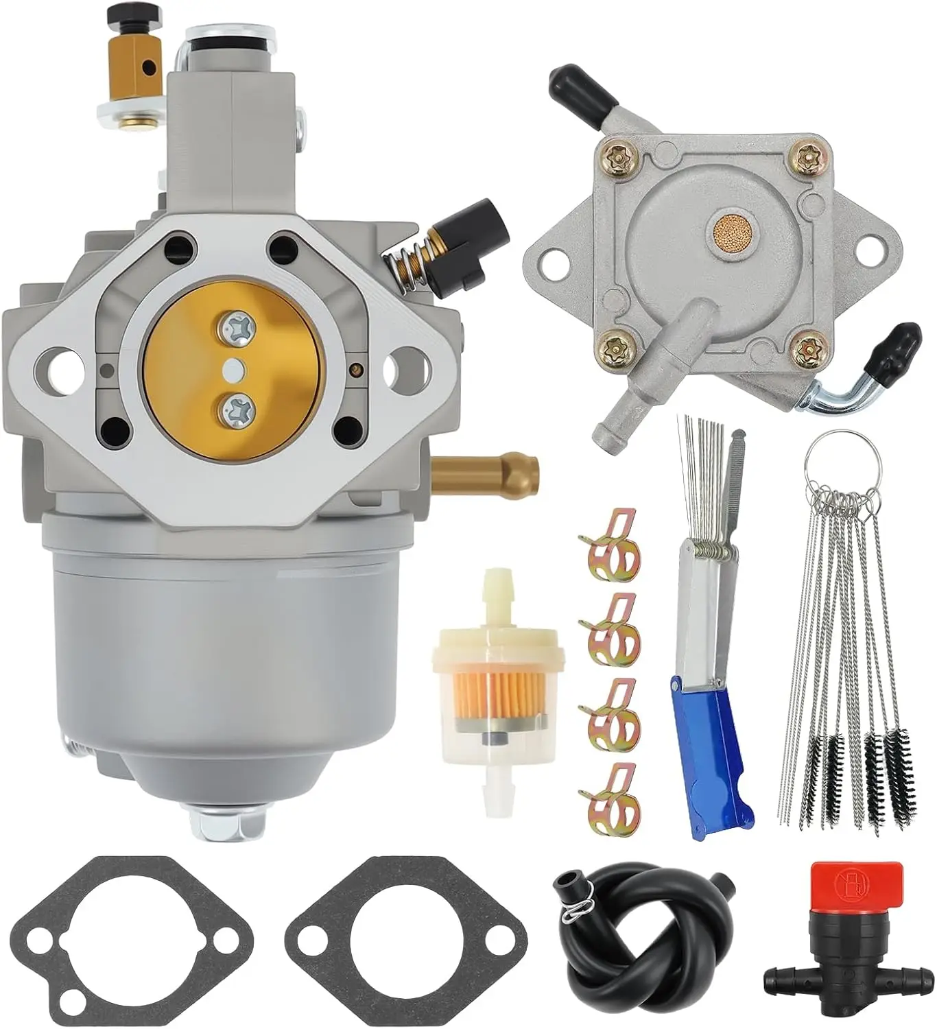 15003-2589 Carburetor Kit for Kawasaki Mule 500 520 550 KAF300 KAF300A KAF300B KAF300C KAF300D 11009-2939 11060-2334 Carb with F
15003-2589 Carburetor Kit for Kawasaki Mule 500 520 550 KAF300 KAF300A KAF300B KAF300C KAF300D 11009-2939 11060-2334 Carb with F