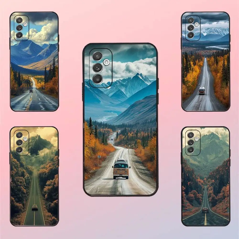 Snow Mountain Road Landscape Phone Case For Samsung S 25,24,23,22,30,21,10,9,Ultra,Plus,Lite,FE,4,5 G Black Soft Case
Snow Mountain Road Landscape Phone Case For Samsung S 25,24,23,22,30,21,10,9,Ultra,Plus,Lite,FE,4,5 G Black Soft Case