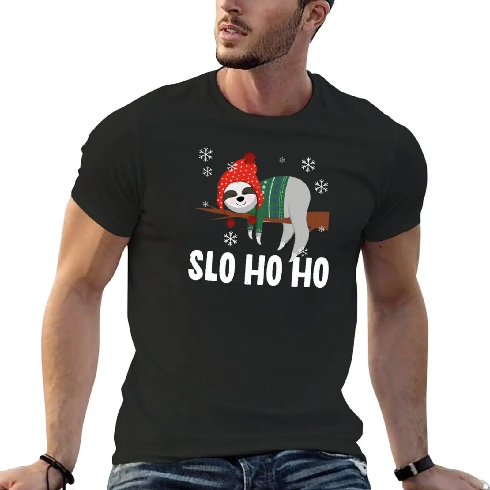 Slo Ho Ho Sloth Christmas T-Shirt anime figures luxury t-shirt street wear new edition big and tall t shirts for men
Slo Ho Ho Sloth Christmas T-Shirt anime figures luxury t-shirt street wear new edition big and tall t shirts for men
