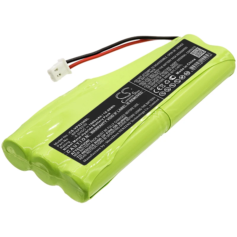 Cameron Sino 6.0V 1800mAh Battery BPAPS230 for Velleman APS230 +TOOL
Cameron Sino 6.0V 1800mAh Battery BPAPS230 for Velleman APS230 +TOOL