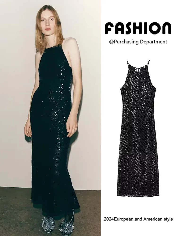 Winter 2025 Women's Faion Slim Fit Long Dr Sparkling Sequin Svel Comfortable Waist Cinched Evening Gown
Winter 2025 Women's Faion Slim Fit Long Dr Sparkling Sequin Svel Comfortable Waist Cinched Evening Gown