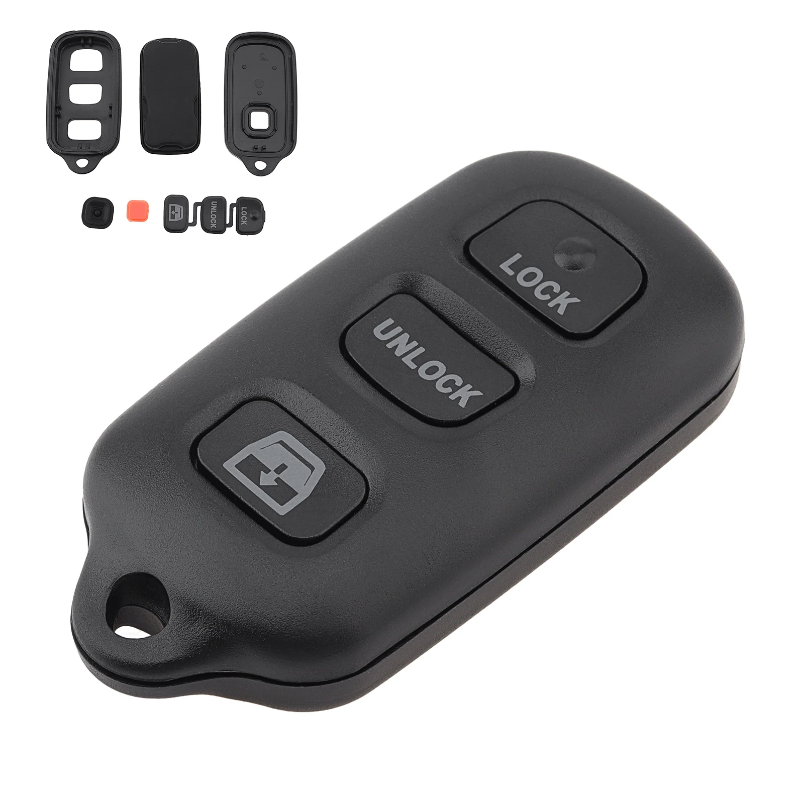 4 Buttons Keyless Car Remote Key Fob Shell Case Fit for TOYOTA 4 Runner Camry Celica Corolla Echo Matrix Prius Yaris Highlander
4 Buttons Keyless Car Remote Key Fob Shell Case Fit for TOYOTA 4 Runner Camry Celica Corolla Echo Matrix Prius Yaris Highlander