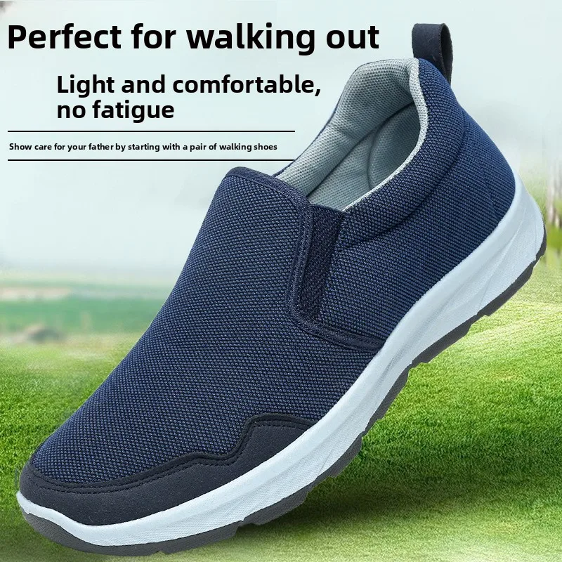 Beijing Old Man Cloth Shoes Men's 2025 New Spring Autumn One Step Leisure Walking Shoes Winter Elderly Walking Casual Shoes
Beijing Old Man Cloth Shoes Men's 2025 New Spring Autumn One Step Leisure Walking Shoes Winter Elderly Walking Casual Shoes