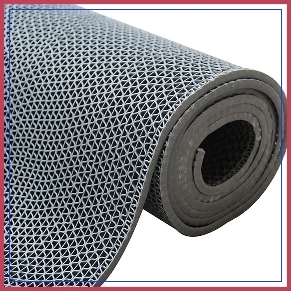 Non-Slip Drainage Floor Mat 3x10Ft PVC Mesh Mat for Pool Bath Shower Wet Areas 0.22'' Thick Heavy Duty Rug for Kitchen Washroom Restaurant Garage-Grey
Non-Slip Drainage Floor Mat 3x10Ft PVC Mesh Mat for Pool Bath Shower Wet Areas 0.22'' Thick Heavy Duty Rug for Kitchen Washroom Restaurant Garage-Grey