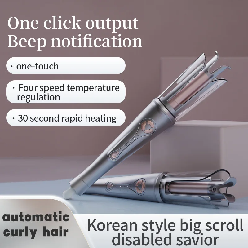 Automatic Curling Iron with Negative Ion Technology Adjustable Temperature Safe Anti-Scald Dual Purpose for Straight Curly Hair
Automatic Curling Iron with Negative Ion Technology Adjustable Temperature Safe Anti-Scald Dual Purpose for Straight Curly Hair