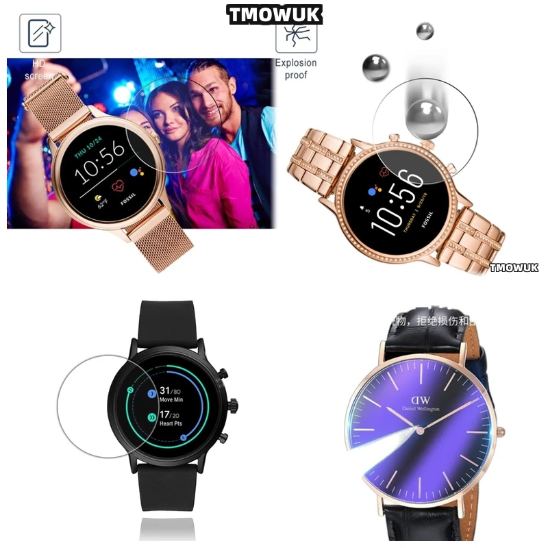 For FOSSIL Gen 5 5E 6 42MM 44MM - 9H Hard HD Ultra-Thin - Anti-Scratch Tempered Glass Screen Protector For Smartwatch
For FOSSIL Gen 5 5E 6 42MM 44MM - 9H Hard HD Ultra-Thin - Anti-Scratch Tempered Glass Screen Protector For Smartwatch