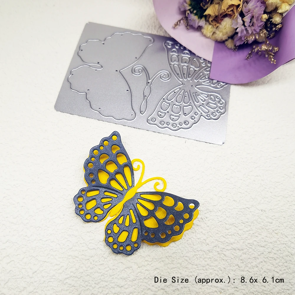 Butterfly Metal Cutting Dies Card Making Scrapbooking Slimline Die Cut Mold Template for Paper Craft Diy
Butterfly Metal Cutting Dies Card Making Scrapbooking Slimline Die Cut Mold Template for Paper Craft Diy