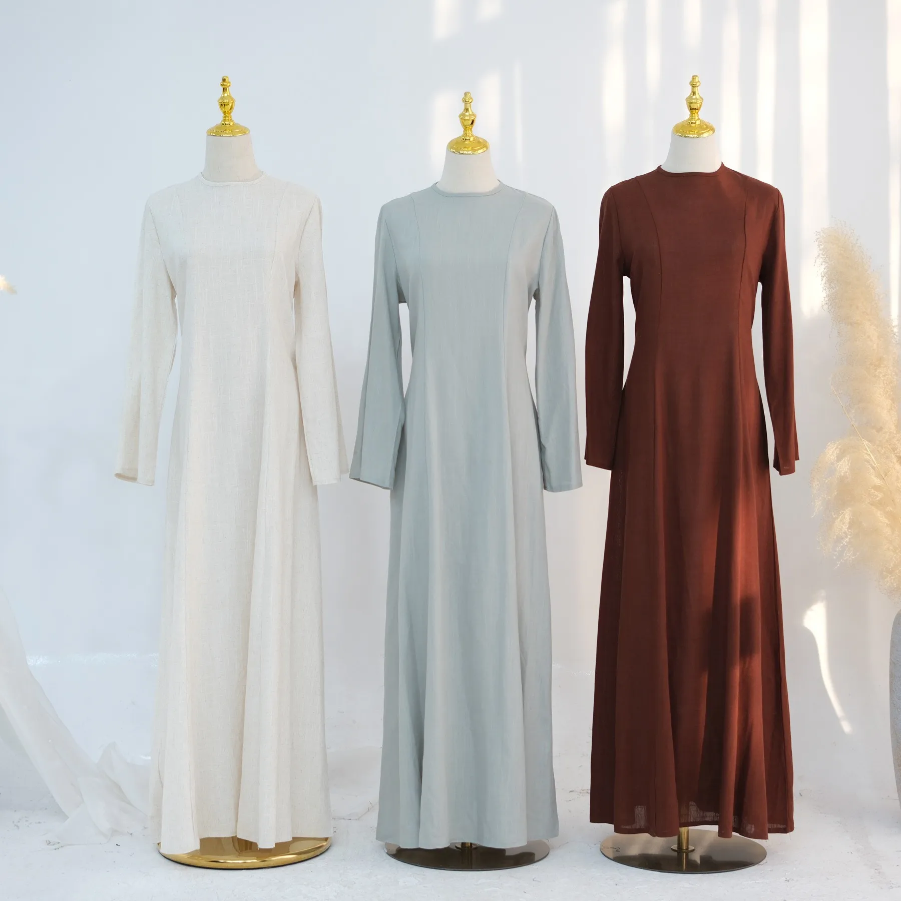 Sage Green Round Neck Dress Lace Up Back A Line Silhouette Dresses Cream Maxi Dress Rust Brown Side Slit Long Dress with
Sage Green Round Neck Dress Lace Up Back A Line Silhouette Dresses Cream Maxi Dress Rust Brown Side Slit Long Dress with
