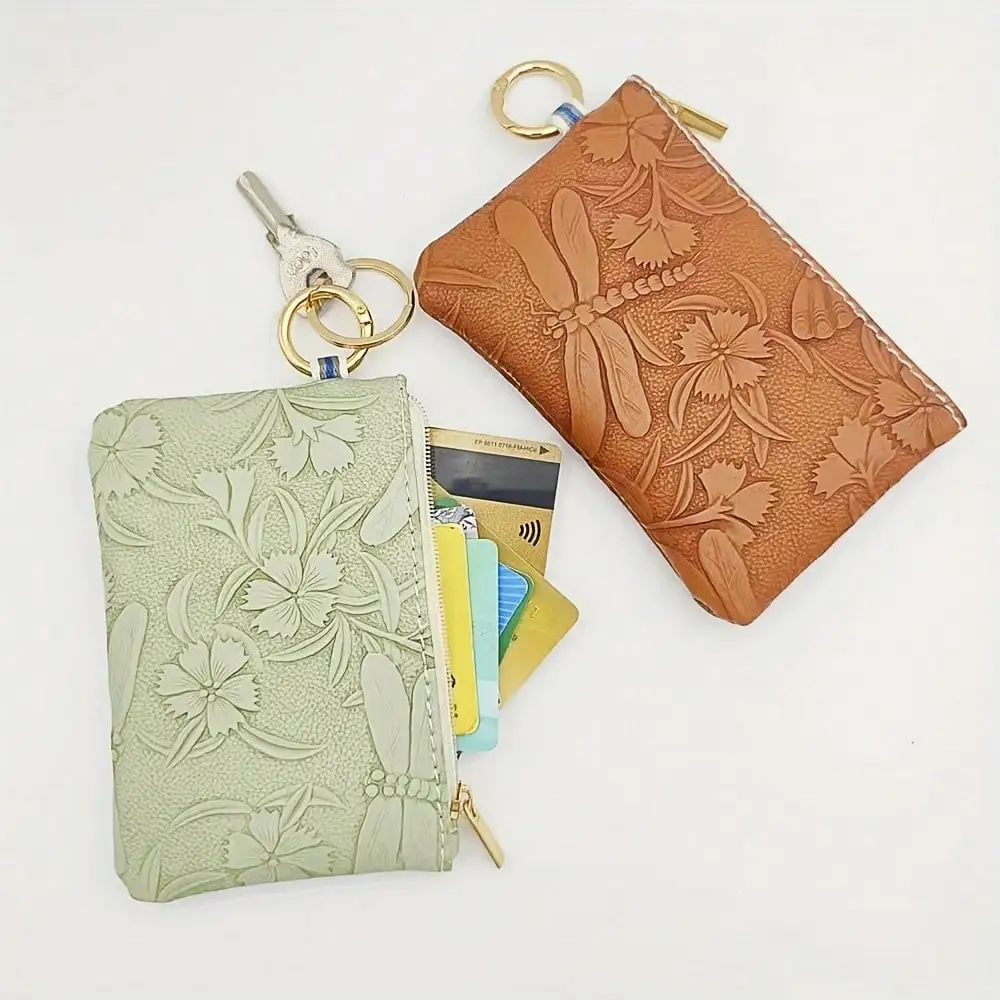 Women's Key Coin Purse New Embossed Craft Practical Key Coin Card Storage Bag Fashion Mini Handheld Small Bag
Women's Key Coin Purse New Embossed Craft Practical Key Coin Card Storage Bag Fashion Mini Handheld Small Bag