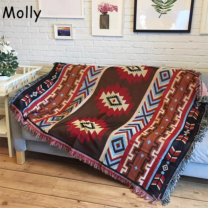 Boho Throw Blanket for Chair Bed Sofa Couch Decorative Blanket with Tassel Geometric Jacquard Wall Tapestry Outdoor Beach Travel
Boho Throw Blanket for Chair Bed Sofa Couch Decorative Blanket with Tassel Geometric Jacquard Wall Tapestry Outdoor Beach Travel