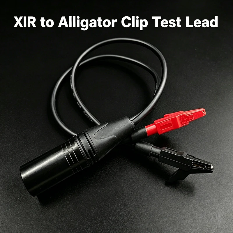 Aouyade Customized EMG cable XLR to alligator clip device instrument testing signal detection cable Cannon crimp connector
Aouyade Customized EMG cable XLR to alligator clip device instrument testing signal detection cable Cannon crimp connector