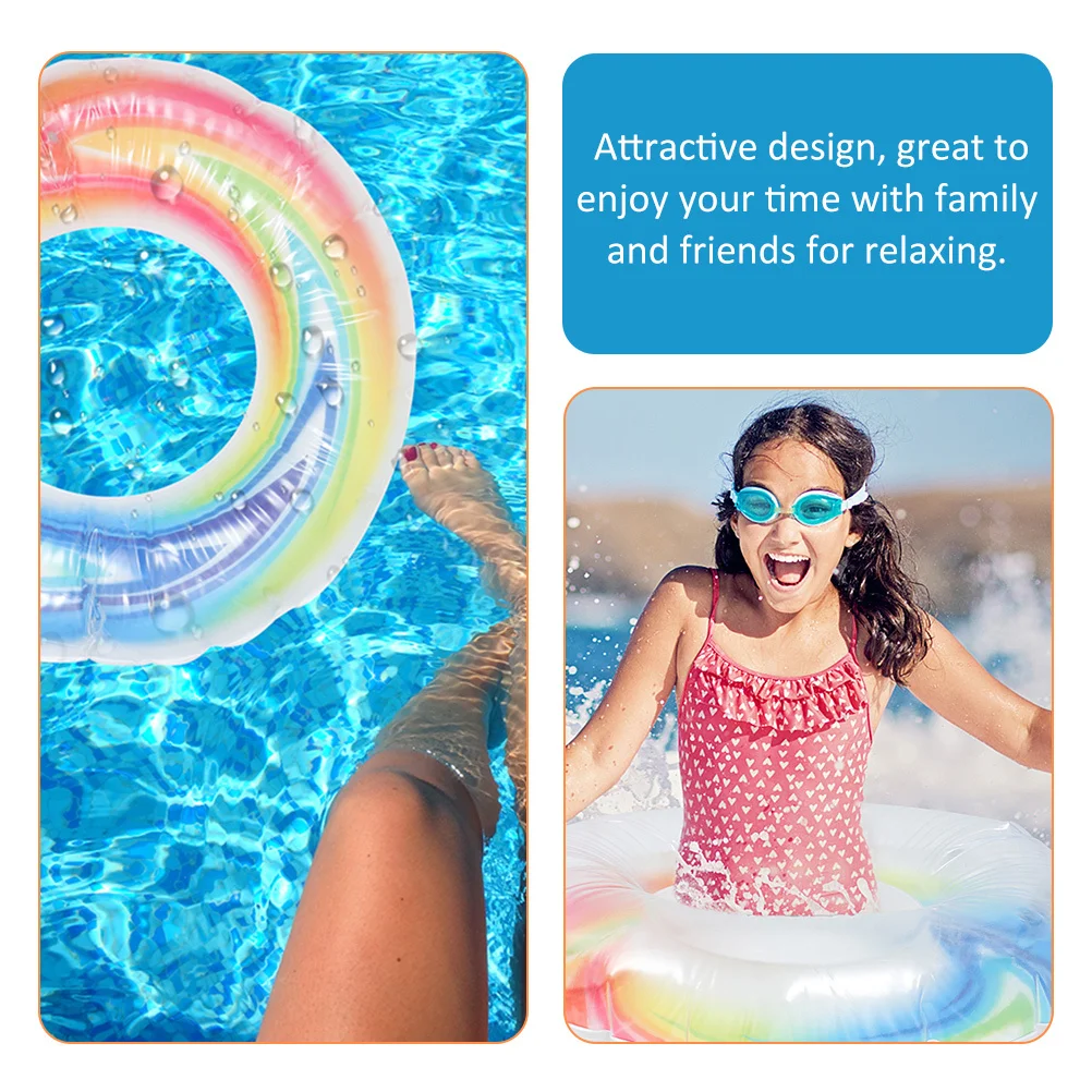 Swim Ring Inflatable Floating Ring for Pool Beach Party Lightweight Portable Swim Accessory for Family Friends
Swim Ring Inflatable Floating Ring for Pool Beach Party Lightweight Portable Swim Accessory for Family Friends