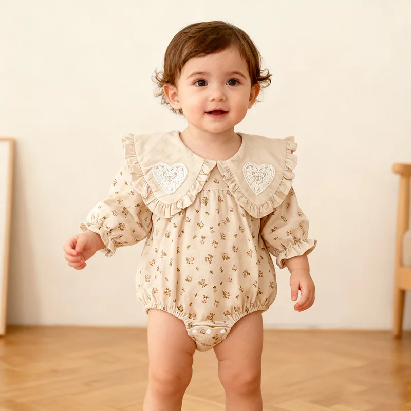 Baby Boy Clothes Jumpsuits Bodysuit Spring Autumn Floral Doll Collar Girl Baby Cotton Outfit Crawling Suit Pantsless Clothing
Baby Boy Clothes Jumpsuits Bodysuit Spring Autumn Floral Doll Collar Girl Baby Cotton Outfit Crawling Suit Pantsless Clothing