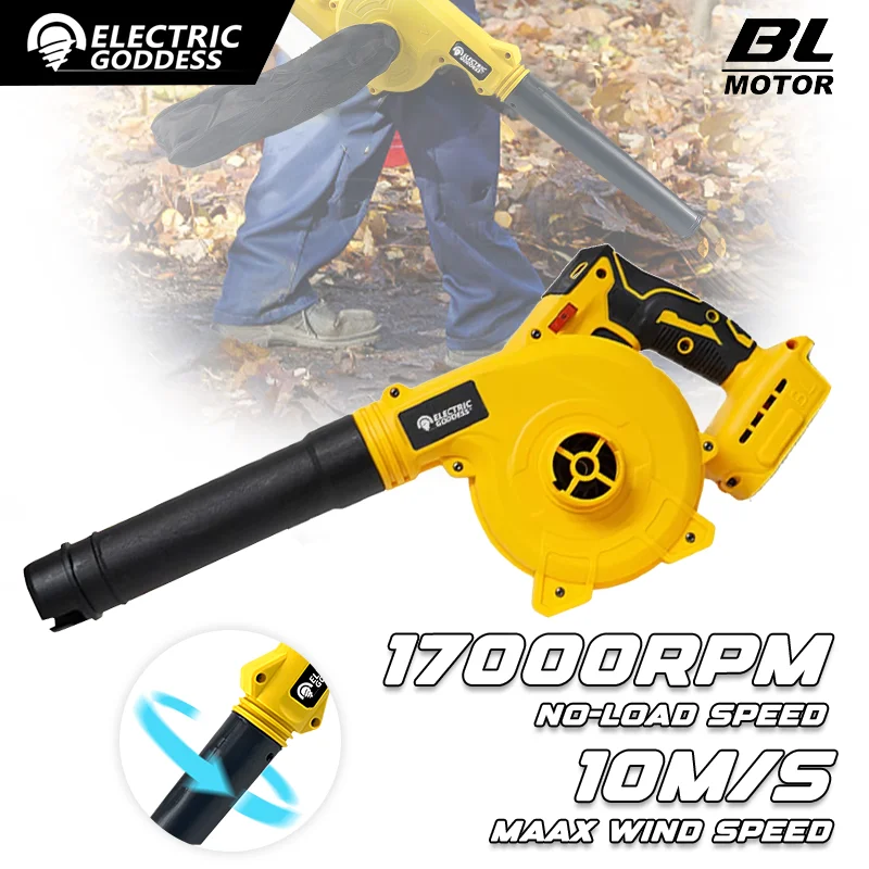 Электрическая богиня, бесщеточный электрический воздуходувка, аккумуляторная воздуходувка для листьев, инструменты для очистки снежной пыли для батареи Dewalt 18 В Булавка
Электрическая богиня, бесщеточный электрический воздуходувка, аккумуляторная воздуходувка для листьев, инструменты для очистки снежной пыли для батареи Dewalt 18 В Булавка