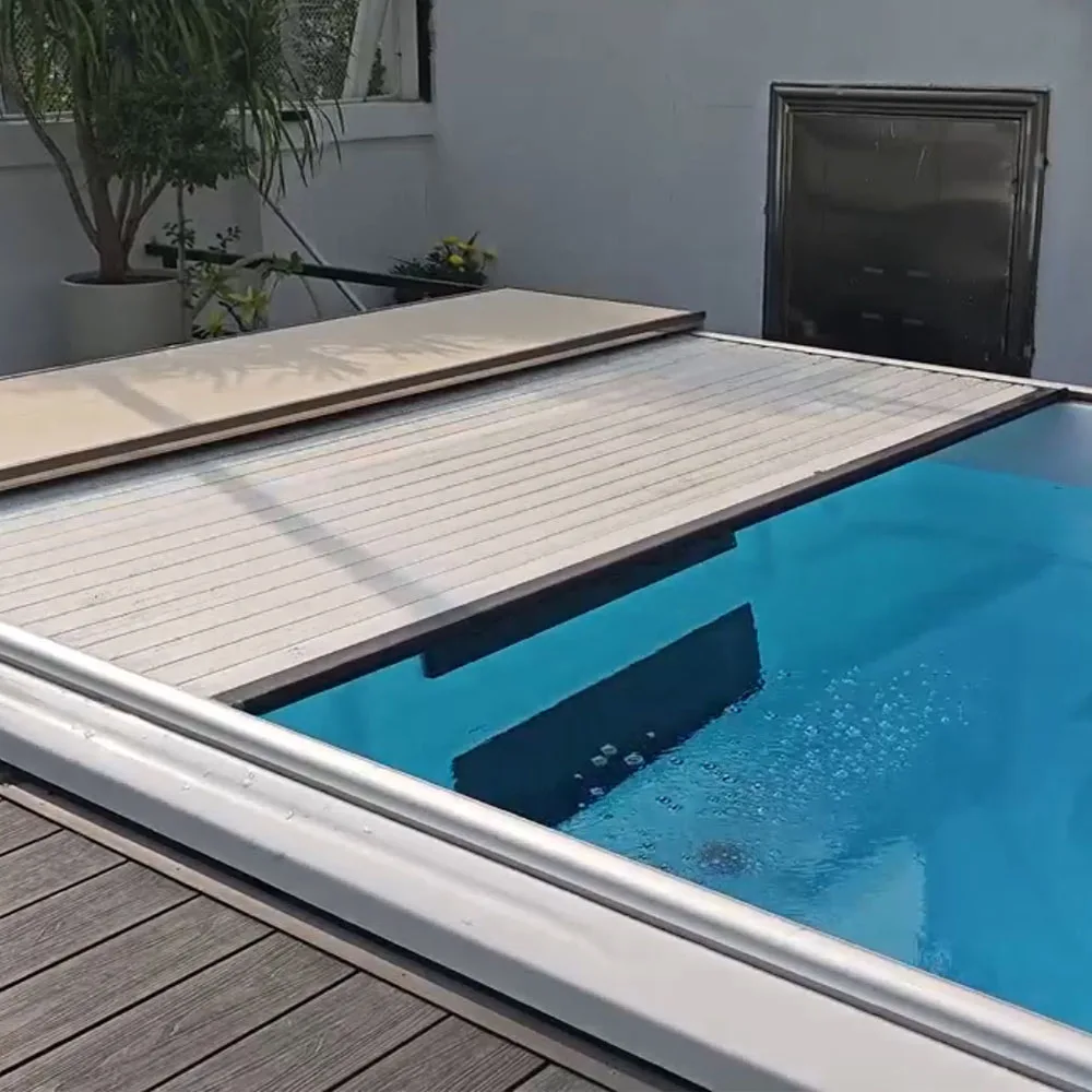 Winter Insulation OEM Professional Customization Pool Covers & Reels Retractable Wooden Pool Cover Automatic Pool Cover
Winter Insulation OEM Professional Customization Pool Covers & Reels Retractable Wooden Pool Cover Automatic Pool Cover