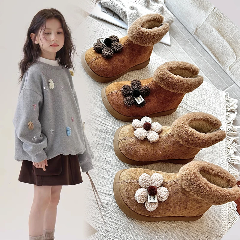 2025 New Fashion Comfortable Shoes Baby Girls Boys Soft Boots Solid Pompom Snow Boots Infant Toddler Newborn Warming Shoes
2025 New Fashion Comfortable Shoes Baby Girls Boys Soft Boots Solid Pompom Snow Boots Infant Toddler Newborn Warming Shoes