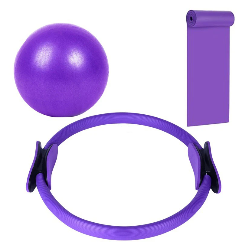 Мяч для йоги, набор из трех предметов, круг для пилатеса, фитнеса, домашнее оборудование для фитнеса, натяжной пояс, круг для йоги
Мяч для йоги, набор из трех предметов, круг для пилатеса, фитнеса, домашнее оборудование для фитнеса, натяжной пояс, круг для йоги