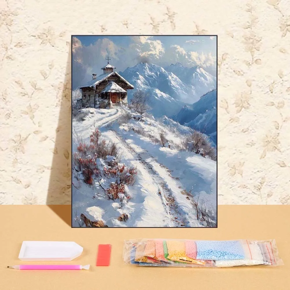 Snow Mountain House Diamond Painting Kit New Collection 2025 Diamond Mosaic 5D DIY Cross Stitch Kits Diamond Art Home Decoration
Snow Mountain House Diamond Painting Kit New Collection 2025 Diamond Mosaic 5D DIY Cross Stitch Kits Diamond Art Home Decoration