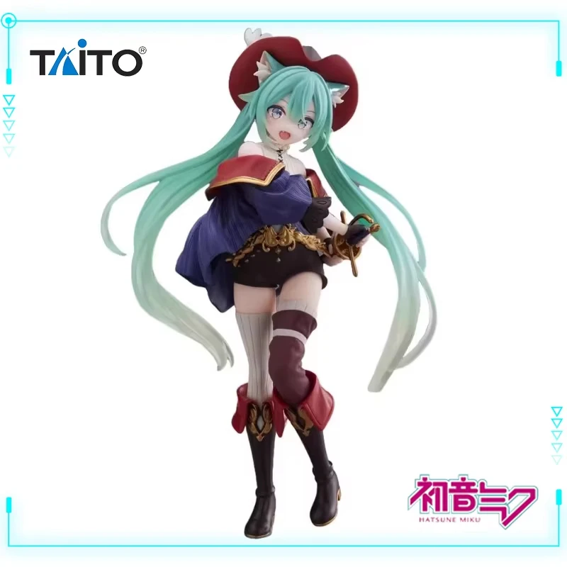 Taito Original Genuine Piapro Characters Hatsune Miku Wonderland Figure Nagagutsu O Haita Neko Ver. 18cm Toy Figures Model Gifts
Taito Original Genuine Piapro Characters Hatsune Miku Wonderland Figure Nagagutsu O Haita Neko Ver. 18cm Toy Figures Model Gifts