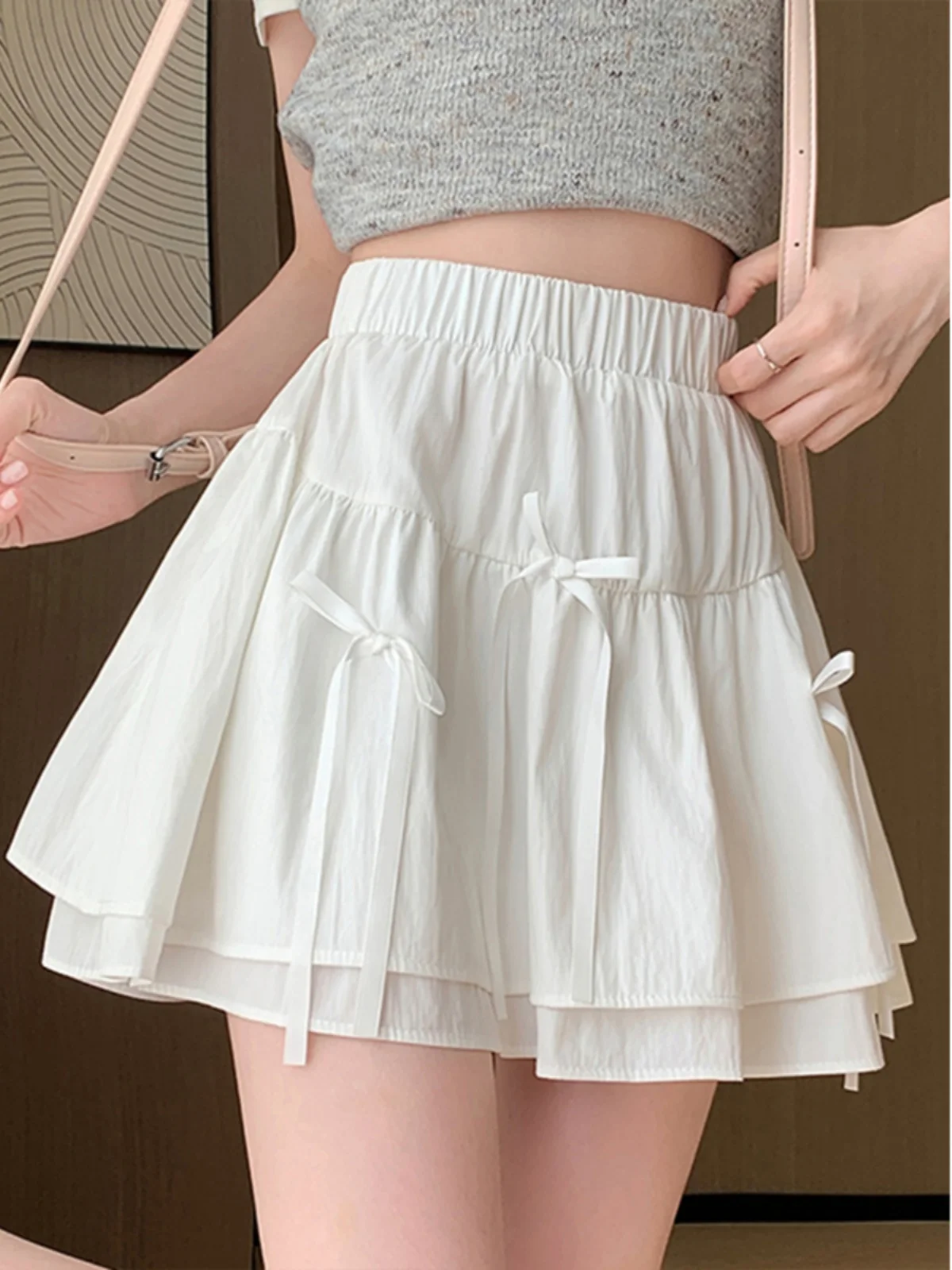 Новая летняя женская пышная юбка А-силуэта с завязками, не просвечивающая, универсальная, однотонная, другие цвета M...
Новая летняя женская пышная юбка А-силуэта с завязками, не просвечивающая, универсальная, однотонная, другие цвета M...