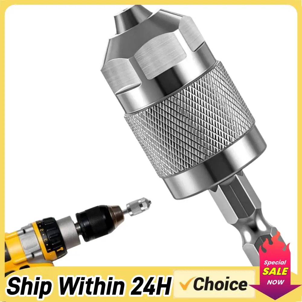 Переходник для сверлильного патрона из алюминиевого сплава, быстросменный, с шестигранным хвостовиком, безключевой адаптер для пневматических, электрических и ручных инструментов
Переходник для сверлильного патрона из алюминиевого сплава, быстросменный, с шестигранным хвостовиком, безключевой адаптер для пневматических, электрических и ручных инструментов