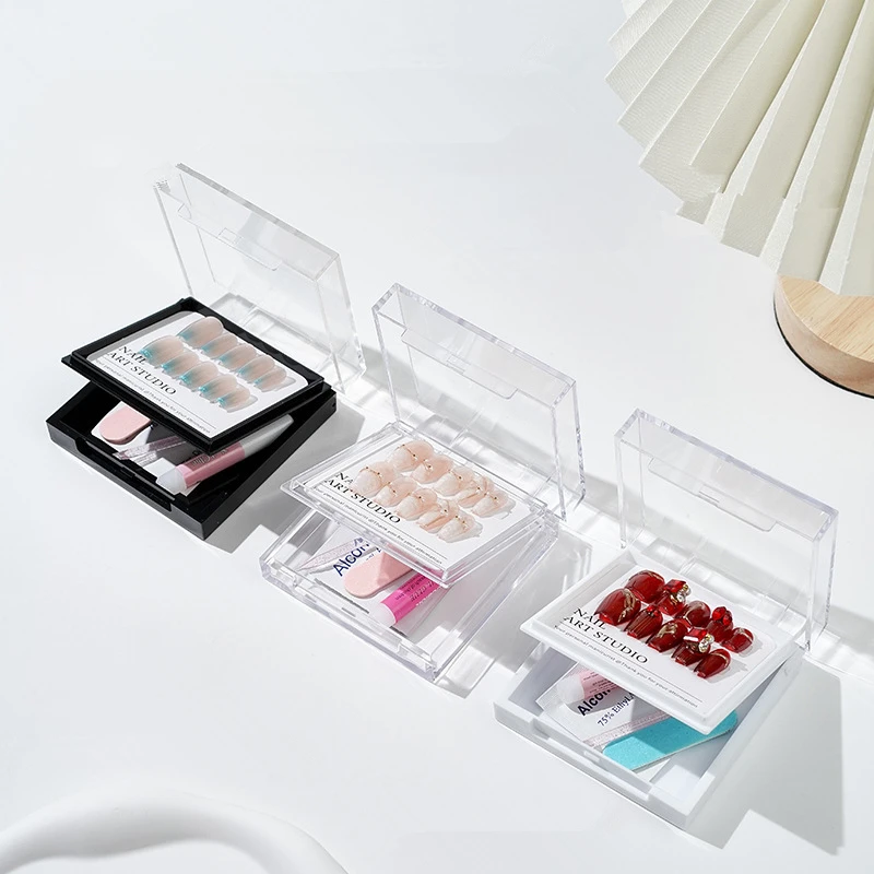 50pcs Nail Art Storage Box Transparent Wearing Armor Organizer Holder Empty Showing Box Dustproof Exquisite False Nails Display
50pcs Nail Art Storage Box Transparent Wearing Armor Organizer Holder Empty Showing Box Dustproof Exquisite False Nails Display
