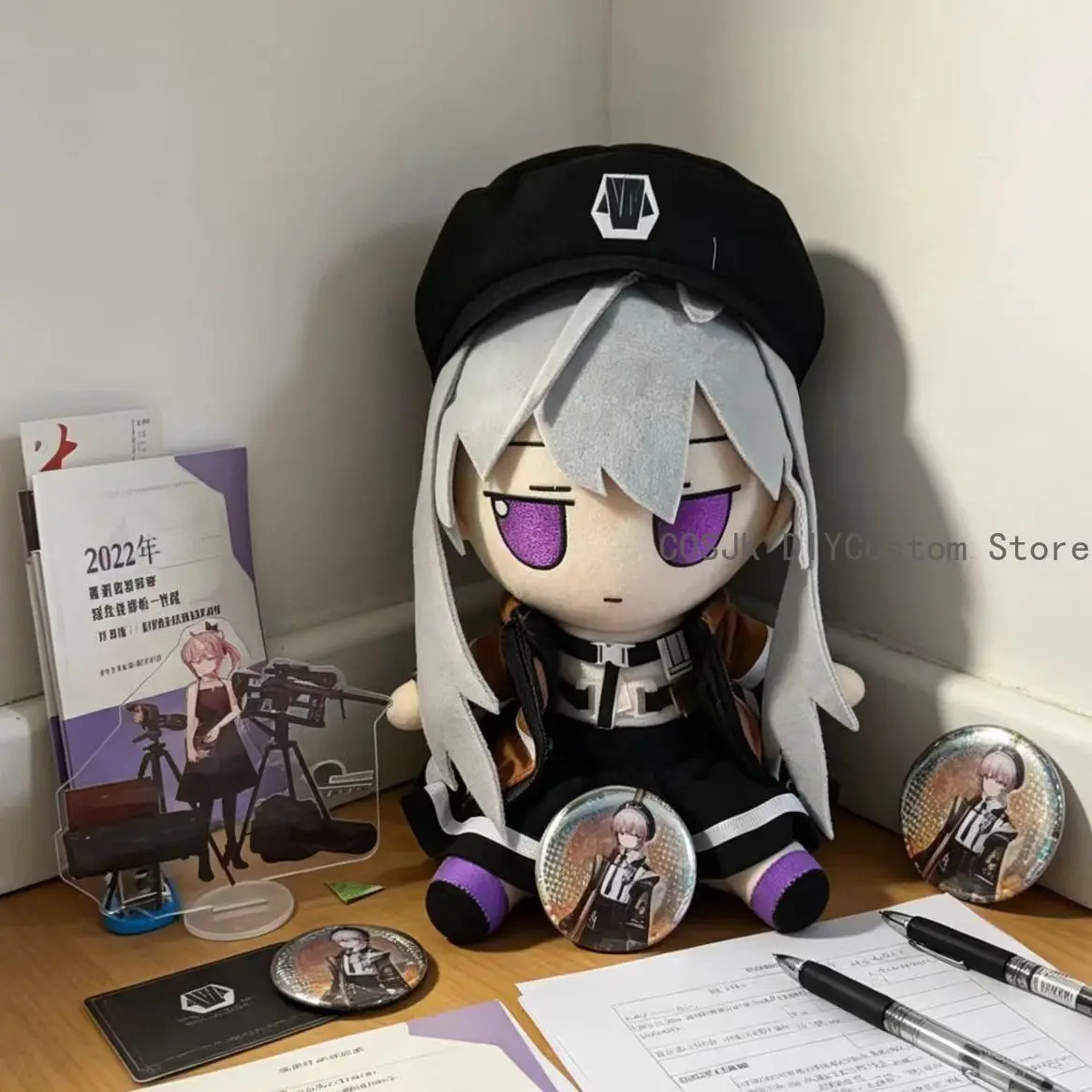 Cute Game GIRLS' FRONTLINE 2:EXILIUM Cheyannee M200 Fumo Cotton Gift Plush Stuffed Figurine Pillow Plushie Clothes Outfit
Cute Game GIRLS' FRONTLINE 2:EXILIUM Cheyannee M200 Fumo Cotton Gift Plush Stuffed Figurine Pillow Plushie Clothes Outfit