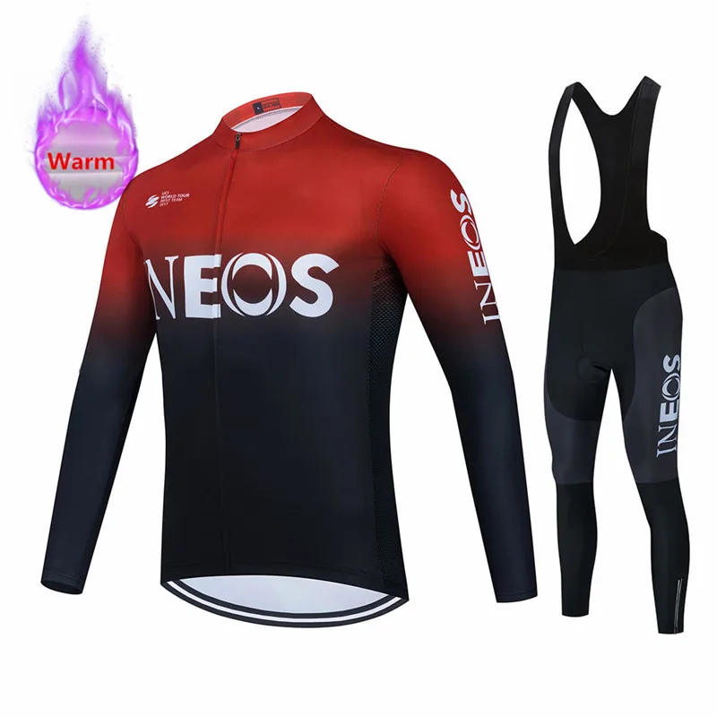 Team 2023 Ineos Ropa Ciclismo Bike Wear Warm Winter Fleece Jerseys Men's Bicycle Suits Bib Pants Triathlon Cycling Clothing Sets
Team 2023 Ineos Ropa Ciclismo Bike Wear Warm Winter Fleece Jerseys Men's Bicycle Suits Bib Pants Triathlon Cycling Clothing Sets