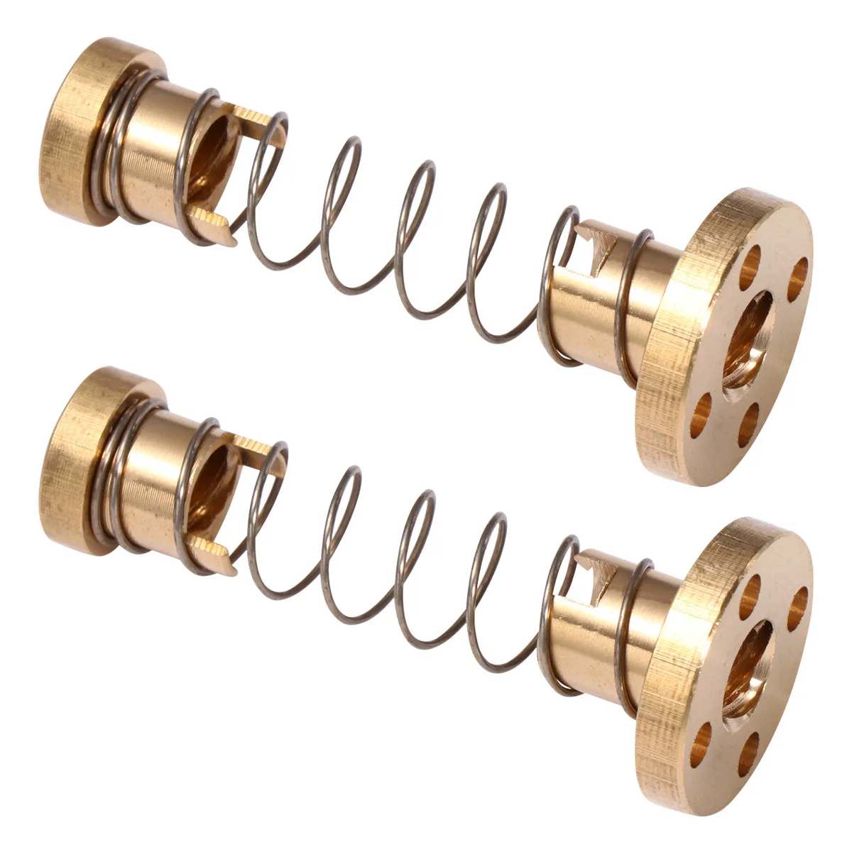 2Pcs T8 Lead Screw Nut Kit Imported Stainless Steel Anti Backlash Elimination Gap Nut for 3D Printer Low Maintenance High
2Pcs T8 Lead Screw Nut Kit Imported Stainless Steel Anti Backlash Elimination Gap Nut for 3D Printer Low Maintenance High
