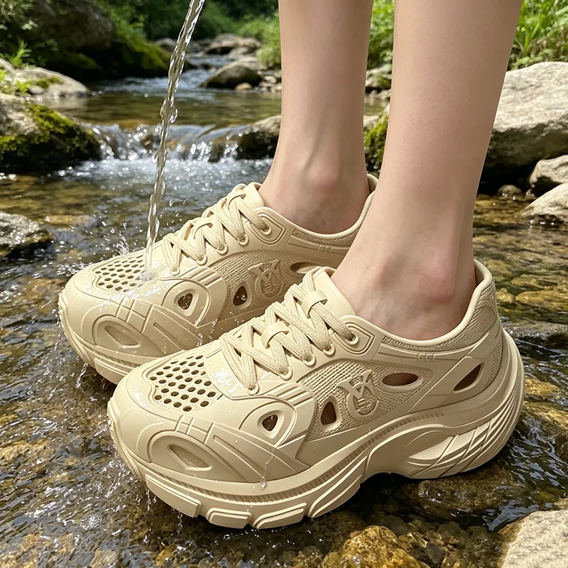 Waterproof Eva Non Slip Thick Sole Water Shoes Women Summer 2026 Breathable Hollow Out Sneakers Woman Lightweight Sports Sandals
Waterproof Eva Non Slip Thick Sole Water Shoes Women Summer 2026 Breathable Hollow Out Sneakers Woman Lightweight Sports Sandals